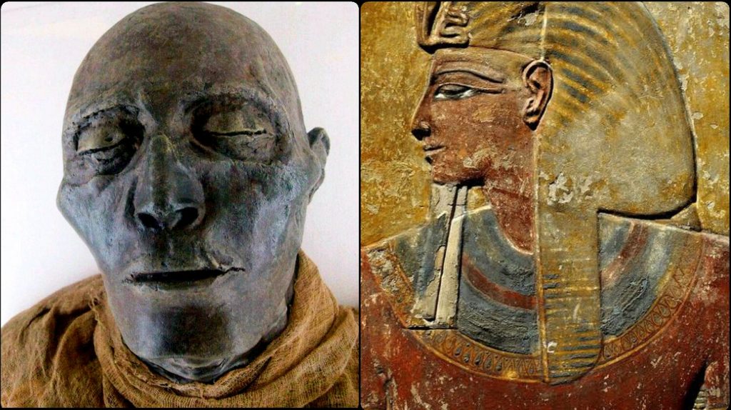 The 3298 Years Old Mummified Face Of Egyptian Pharaoh Seti I He Was Black 1024x574 